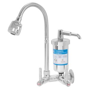 3485 JR CONJ FILTRO C34 CR GOURMET CROMADO 1/2X3/4 DN15-DN20