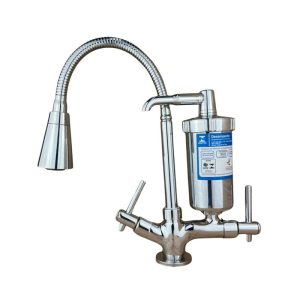 4186 CONJ FILTRO MESA C51 CR TUBO CROMADO 2 JATOS 1/2-1/4 VT DN15