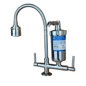3486 JR CONJ FILTRO MESA C34 TUBO GOURMET CROMADO 1/4 VT DN15