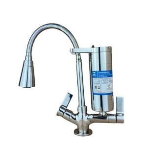 4186 CONJ FILTRO MESA C90 CR TUBO CROMADO 2 JATOS COPO LUXO 1/2-1/4 VT DN15